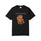 Adventure Is Calling Bear T-Shirt | Cute Travel Bear Shirt | Bear Graphic Tee | Unisex Bear Lover Gift