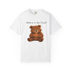 Where Is the Food? Bear Shirt | Cute Hungry Bear T-shirt, Food Lover Graphic Tee