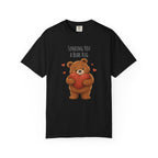 Sending You a Bear Hug T-Shirt Cute Bear Tee I Heart Warming Graphic Tee, Bear Lover Gift, Cozy Animal Lover T Shirt