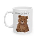 Hibernation Mode:On Cute Bear Mug | Cute Sleepy Bear Coffee Cup Coffee Mug 11oz, 15oz, I Bear Lover Gift, Cozy Tea Cup