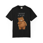 I Am Hungry All the Time Bear Shirt, Cute Hungry Bear T-Shirt, Funny Food Lover Graphic Tee, Cozy Animal Shirt, Unisex Comfort Colors Tee