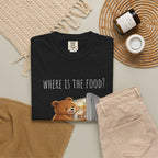 Where Is the Food? Bear Shirt | Cute Hungry Bear T-shirt, Food Lover Graphic Tee
