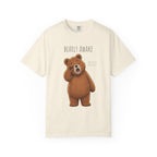 Bearly Awake Bear T-Shirt | Cute Funny Bear Graphic Tee | Unisex Comfort Colors Shirt | Sleepy Bear Gift
