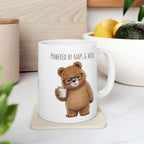 Powered by Naps & Milk Bear Coffee Mug 11oz,15oz | Cute Ceramic Mug