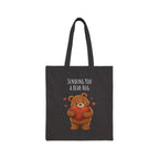 Sending You a Bear Hug Tote Bag| Cute Teddy Bear Reusable Shopping Bag | Bear Lover Gift |Reusable Shoulder Bag