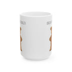 Cute Bear Coffee Mug | Unleash Your Bear Strength | Motivational Ceramic Mug | Bear Lover Gift | 15oz Coffee Cup