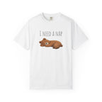 I Need a Nap Bear Shirt, Cute Sleeping Bear T-Shirt, Cozy Animal Graphic Tee, Funny Sleep Lover Gift, Unisex Comfort Colors Tee