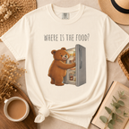 Where Is the Food? Bear Shirt | Cute Hungry Bear T-shirt, Food Lover Graphic Tee
