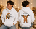 Bear Power Hoodie | Cute Bear Gym Hoodie | Funny Weightlifting Bear Sweatshirt | Unisex Cute Hoodie | Fitness Gift for Men & Women