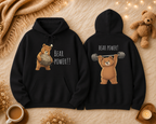 Bear Power Hoodie | Cute Bear Gym Hoodie | Funny Weightlifting Bear Sweatshirt | Unisex Cute Hoodie | Fitness Gift for Men & Women