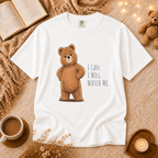 I Can I Will Watch Me Bear Shirt | Cute Motivational Teddy Bear T-Shirt | Positive Mindset Shirt | Unisex Bear Lover Gift