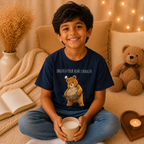 Unleash Your Bear Strength Cute Bear Kids T-Shirt | Motivational Bear Graphic Tee | Youth XS-XL | Ages 4-14
