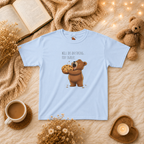 Will Do Anything for Snacks Kids T-Shirt |  Bear Graphic Tee | Youth XS-XL | Ages 4-14