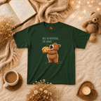 Will Do Anything for Snacks Kids T-Shirt |  Bear Graphic Tee | Youth XS-XL | Ages 4-14