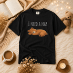 I Need a Nap Bear Shirt, Cute Sleeping Bear T-Shirt, Cozy Animal Graphic Tee, Funny Sleep Lover Gift, Unisex Comfort Colors Tee