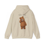 I Need A Nap Bearly Awake Bear Hoodie | Cute Bear Front Back Print