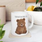 Hibernation Mode:On Cute Bear Mug | Cute Sleepy Bear Coffee Cup Coffee Mug 11oz, 15oz, I Bear Lover Gift, Cozy Tea Cup