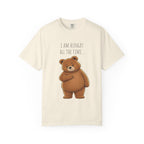 I Am Hungry All the Time Bear Shirt, Cute Hungry Bear T-Shirt, Funny Food Lover Graphic Tee, Cozy Animal Shirt, Unisex Comfort Colors Tee